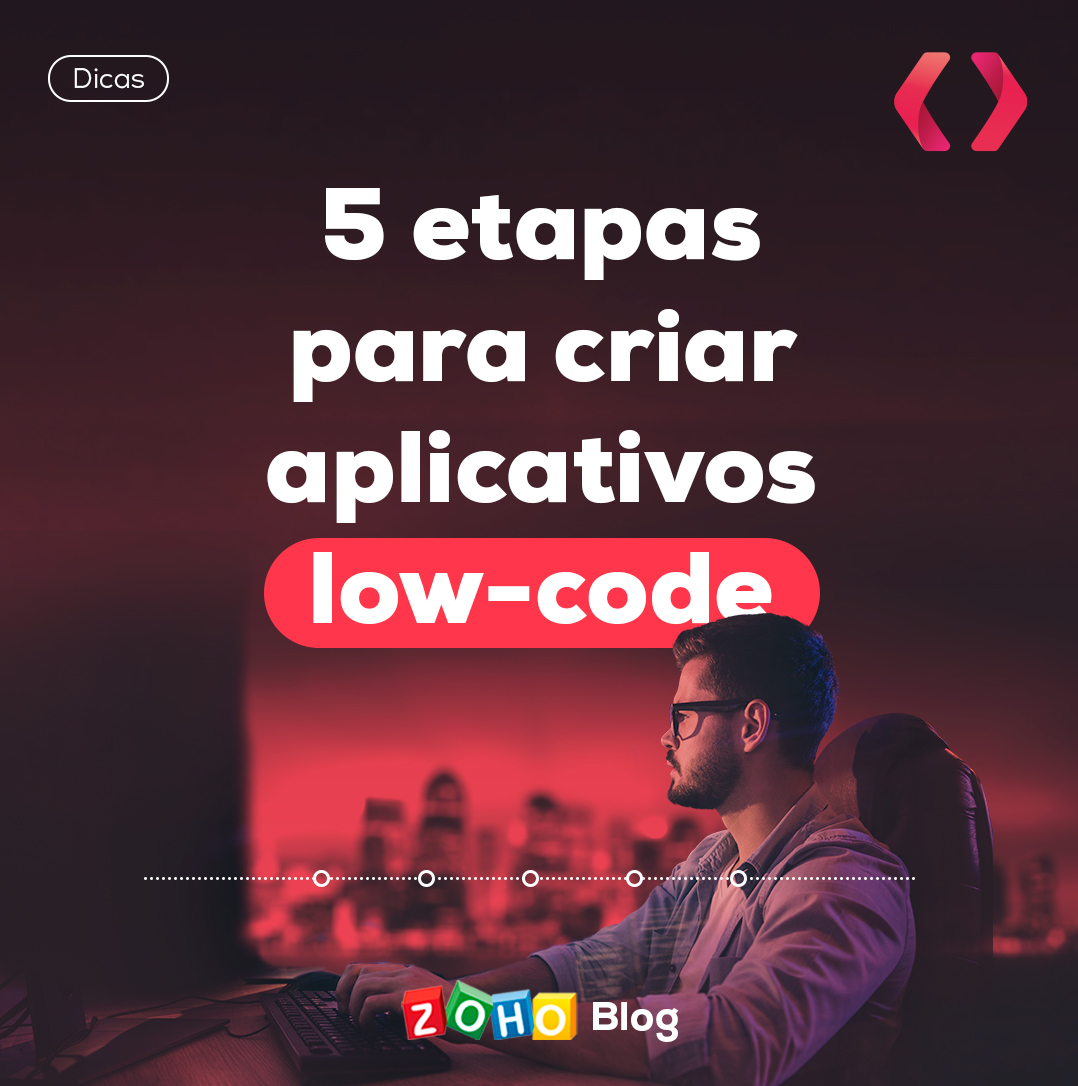 Guia básico: 5 etapas para criar aplicativos Low Code